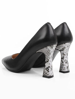 06-HJ-P342 BLACK Туфли женские (натуральная кожа)