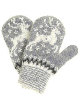 Варежки детские "Олень" 0601-18