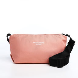 Сумка молодёжная на молнии, цвет розовый - Simaland фото 2