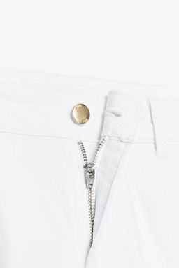 Z.10 HIGH-WAIST BELTED CULOTTES JEANS