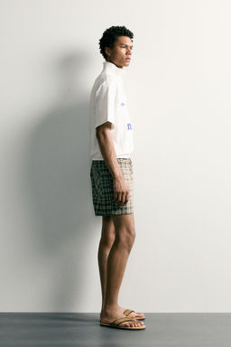 POLO RELAXED FIT F?TBOL RETRO / Blanco roto - Zara фото 4