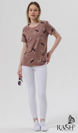 Футболка "Омния" карамель Цвет:как на фото