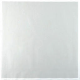 Плёнка для цветов матовая упаковочная «Кайма» белая 0.5×9 м