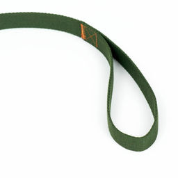 Поводок брезентовый, 2 м х 2 см, хаки - Пижон фото 3