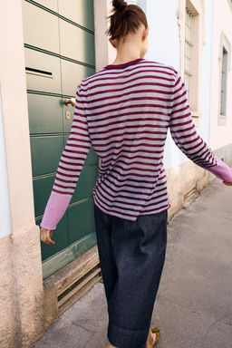 JERSEY PUNTO RAYAS / Burdeos - Zara фото 4