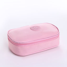 Косметичка-пенал на молнии, на подкладке, Style, розовая