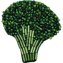 Klart набор для вышивания 10-003 Брошь. Брокколи 5.5 х 5.5 см