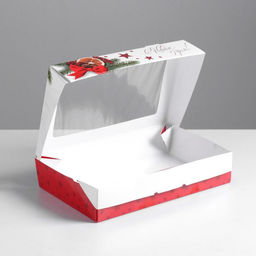 Цена за 5 шт. Коробка складная «С Новым годом!», 20×12×4 см