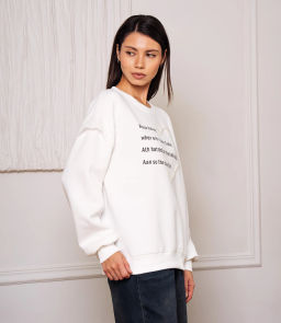 Свитшот #КТ3705 (3), белый