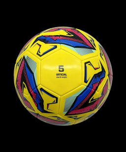 Мяч футбольный JOGEL Intro №5, желтый  фото 3