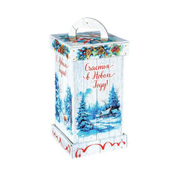 Детский сладкий новогодний подарок Фонарик - Рубин фото 2