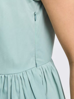 Платье хлопок OD-796-1 св.зеленое OD-796-1