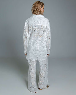 Брюки палаццо шитьё  100% хлопок - Sahar art lab фото 18