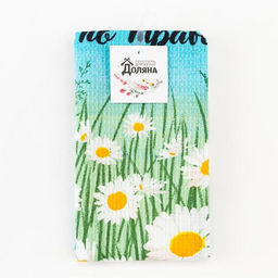 Цена за 2 шт. Полотенце кухонное Доляна Лето 35?60 см, 100% хл, 160 г/м?