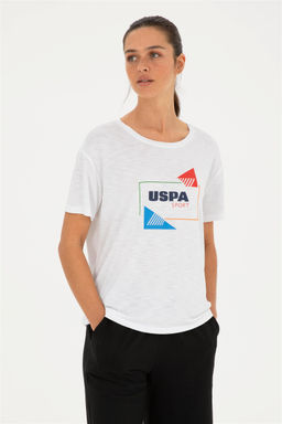 U. S. Polo Assn / Женская белая футболка