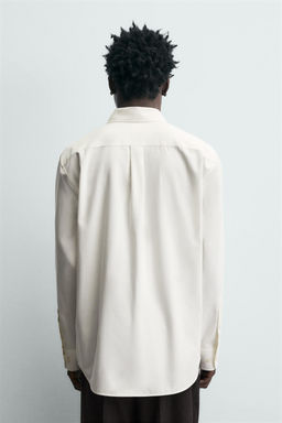 LIMITED EDITION REGULAR FIT TEXTURED SHIRT - Zara фото 3