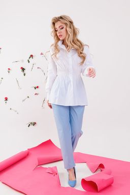 Рубашка NIKVA н354 белая