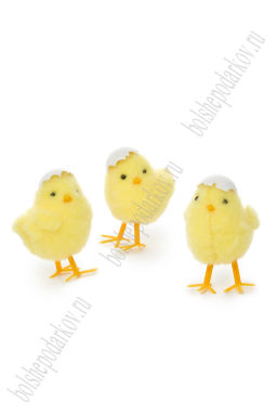Пасхальный декор "Цыпленок" 7,5 см (1 шт) SF-7865, №3