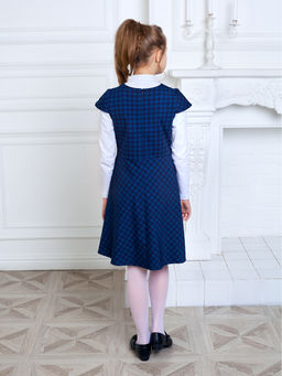 Школьный сарафан "Марина",синий