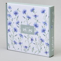 НАБОР РОЗЕТОК LEFARD ВАСИЛЬКИ 4 ШТ. 10 СМ