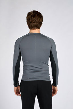 Лонгслив Серый