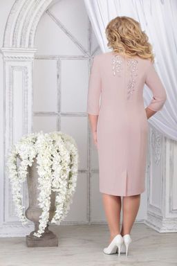 Платье Ninele 7310 пудра  фото 2