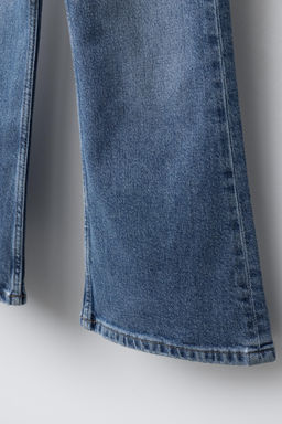 JEANS FLARE DOBLE BOT?N / Azul - Zara фото 4