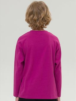 PELICAN, джемпер для мальчиков, Малиновый  фото 3