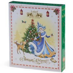 БЛЮДО-ЕЛКА LEFARD ДЕД МОРОЗ 25*21*4 СМ ЗЕЛЕНОЕ  фото 3