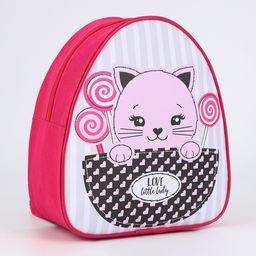 Рюкзак детский Сладкий котик, р-р. 23*20.5 см - NAZAMOK KIDS фото 2