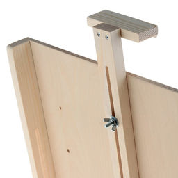 Мольберт настольный «Студийный», 650×450×560 мм, с планшетом 450×480 мм (возможность разместить холст 60×80 см), с бегунком, Calligrata