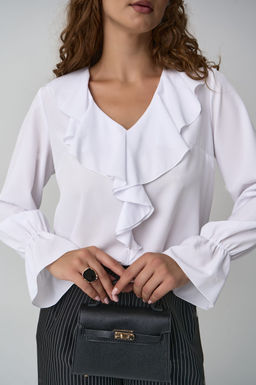 Блузка Мишель (белый) - Эльза фото 2