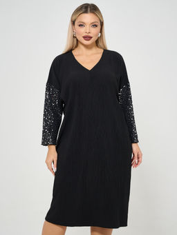 Платье 0050-10 чёрный - Dora фото 8