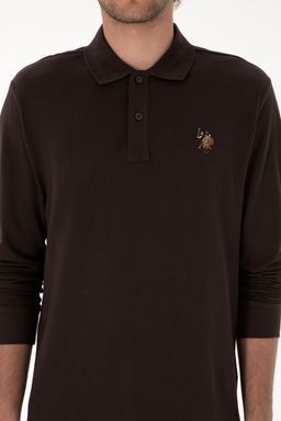 Erkek Koyu Kahverengi Basic Sweatshirt Sepette S_rpriz _ndirim - U.s. polo assn фото 13