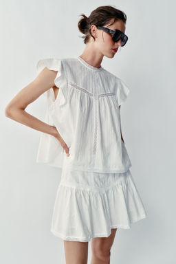 TOP ROM?NTICO ENTREDOSES / Crudo - Zara фото 3