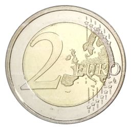 Монета 2 евро 2013 года Финляндия 125 лет со дня рождения Франса Эмиля Силланпяя