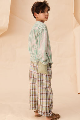 CAMISA RAYAS BOLSILLO LIMITED EDITION / Raya verde - Zara фото 3