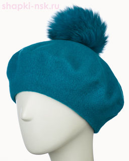Берет фетр флис Помпон 115 Берет женский флис (58-59) - Tonak фото 46