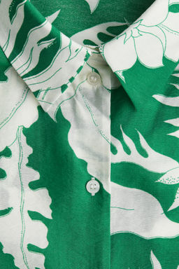 Camisa oversize estampada - H&m фото 4