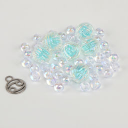 Мягкая игрушка  Зодиак Создай своё украшение. Рак, с кулоном