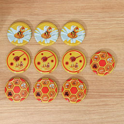 Цена за 20 шт. Крышка для консервирования Мёд, ТО-82, лакированная, упаковка 20 шт - Simaland фото 5