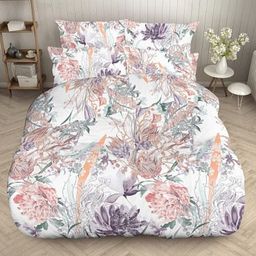 Постельное белье - Бязь Люкс Цветариум 70084 1,5-спальный