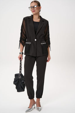 Пиджак Кейти (чёрный) - Эльза фото 7