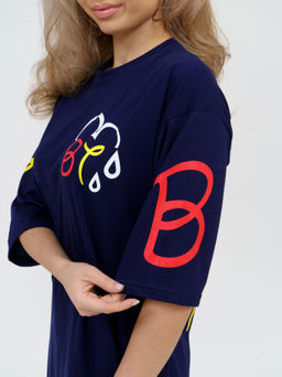 894 Футболка "Темно-синий"