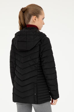 Женское черное пальто - U.s. polo assn фото 5