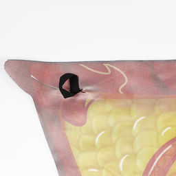 Карнавальный набор «Прикольная Змея», накидка, маска, красный