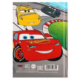 Блокнот А6, 40 листов в твёрдой обложке, Тачки - Disney фото 7