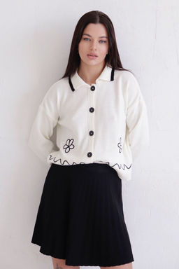 12068 Юбка чёрная вязаная - Martichelli фото 2