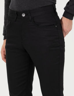 Siyah Slim Fit Kanvas Pantolon - Pierre cardin фото 6