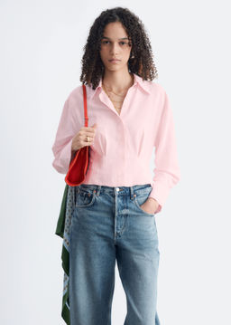 Camisa de corte ajustado a la cintura - H&m фото 2